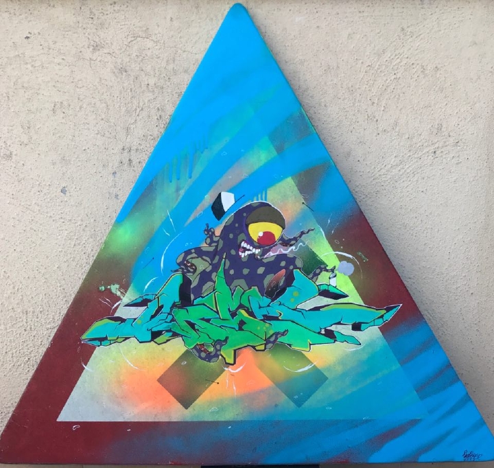 Acronimo Roma | Cartello triangolo